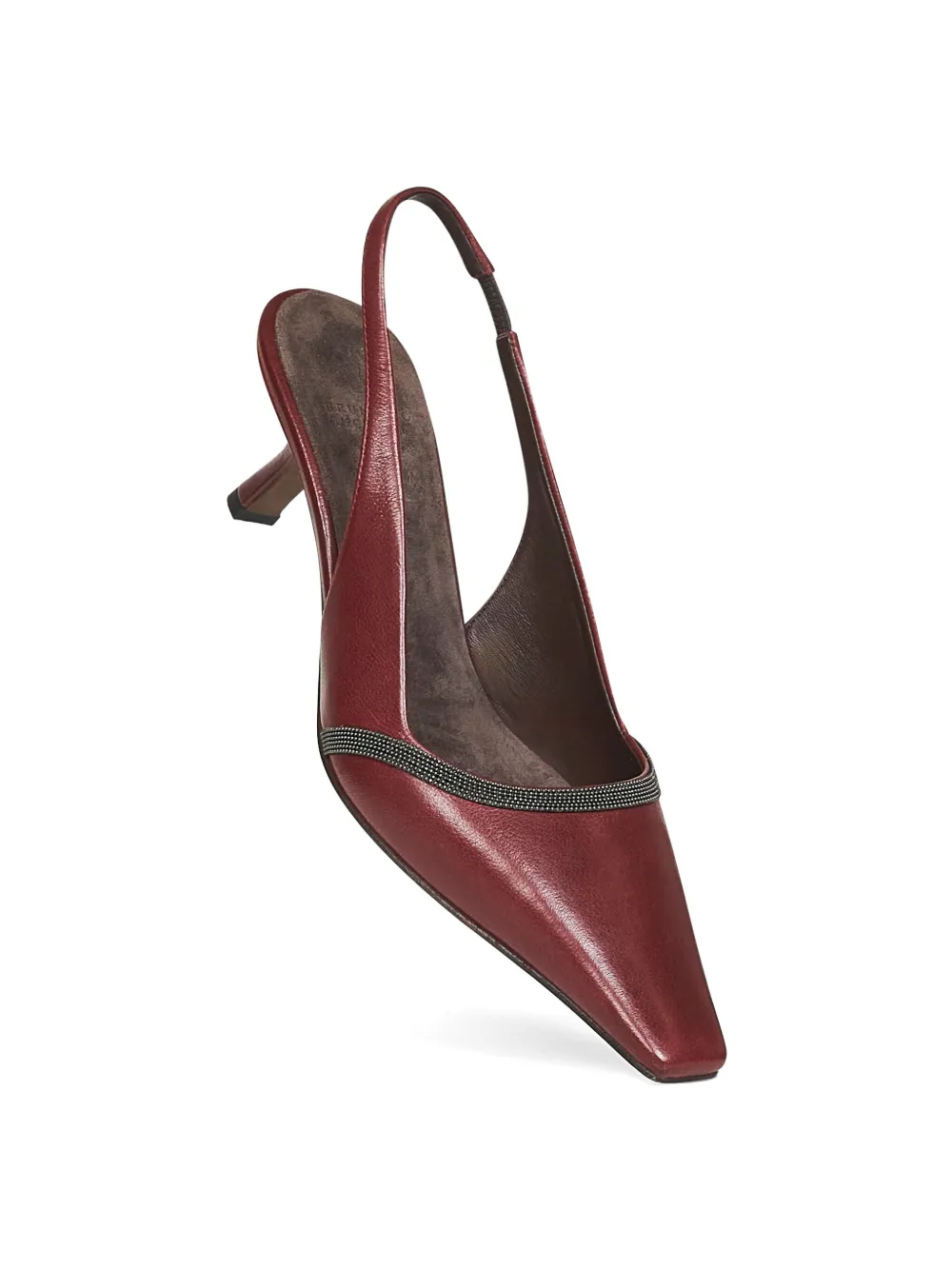 Brunello Cucinelli 65 mm Monili pumps Rood