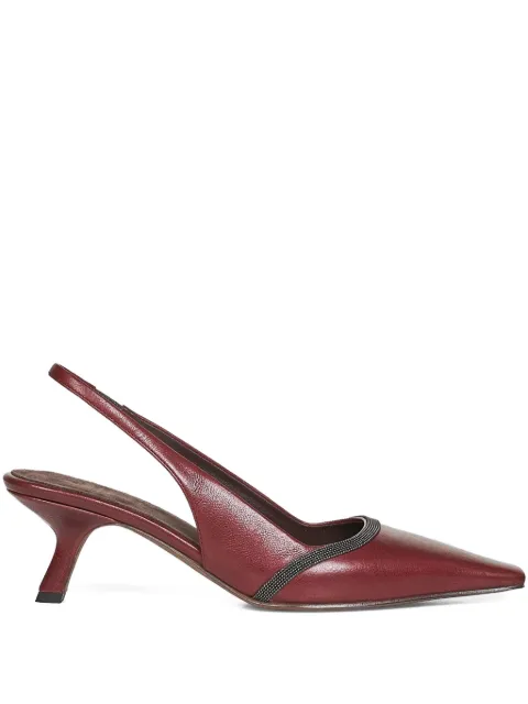 Brunello Cucinelli 65mm Monili pumps
