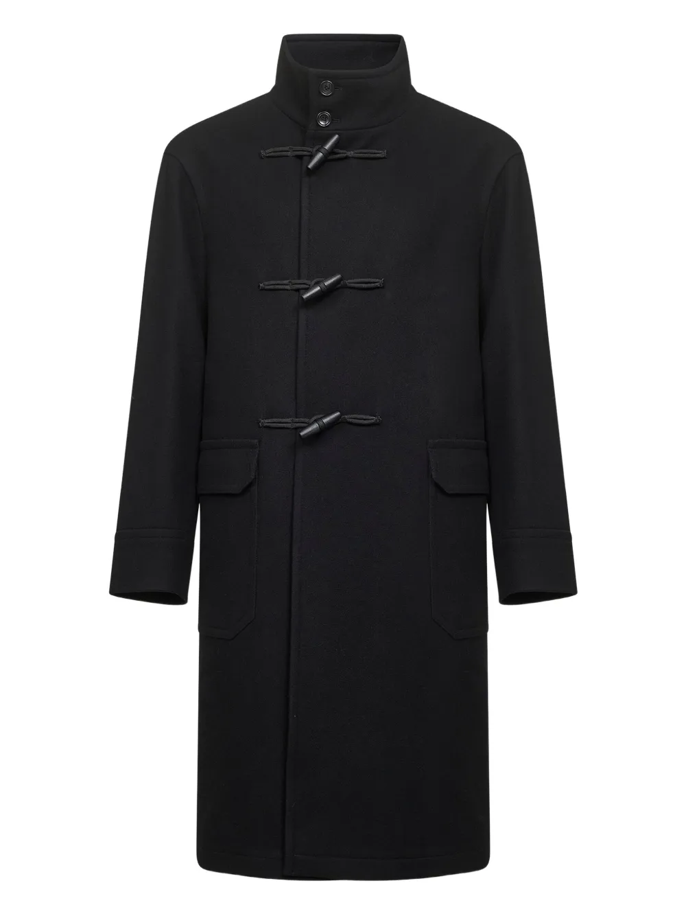 Tagliatore toggle-fastening coat | Black | Image 1