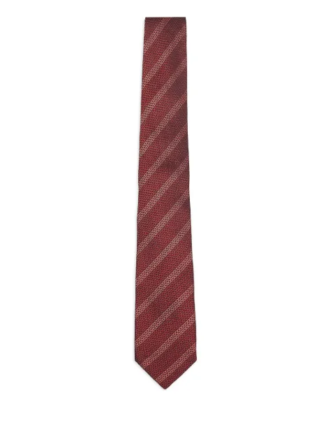 Brunello Cucinelli corbata de seda a rayas