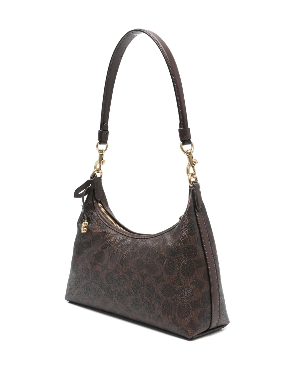 Coach Juliet 25 Signature Canvas Maple Shoulder Bag In Brown