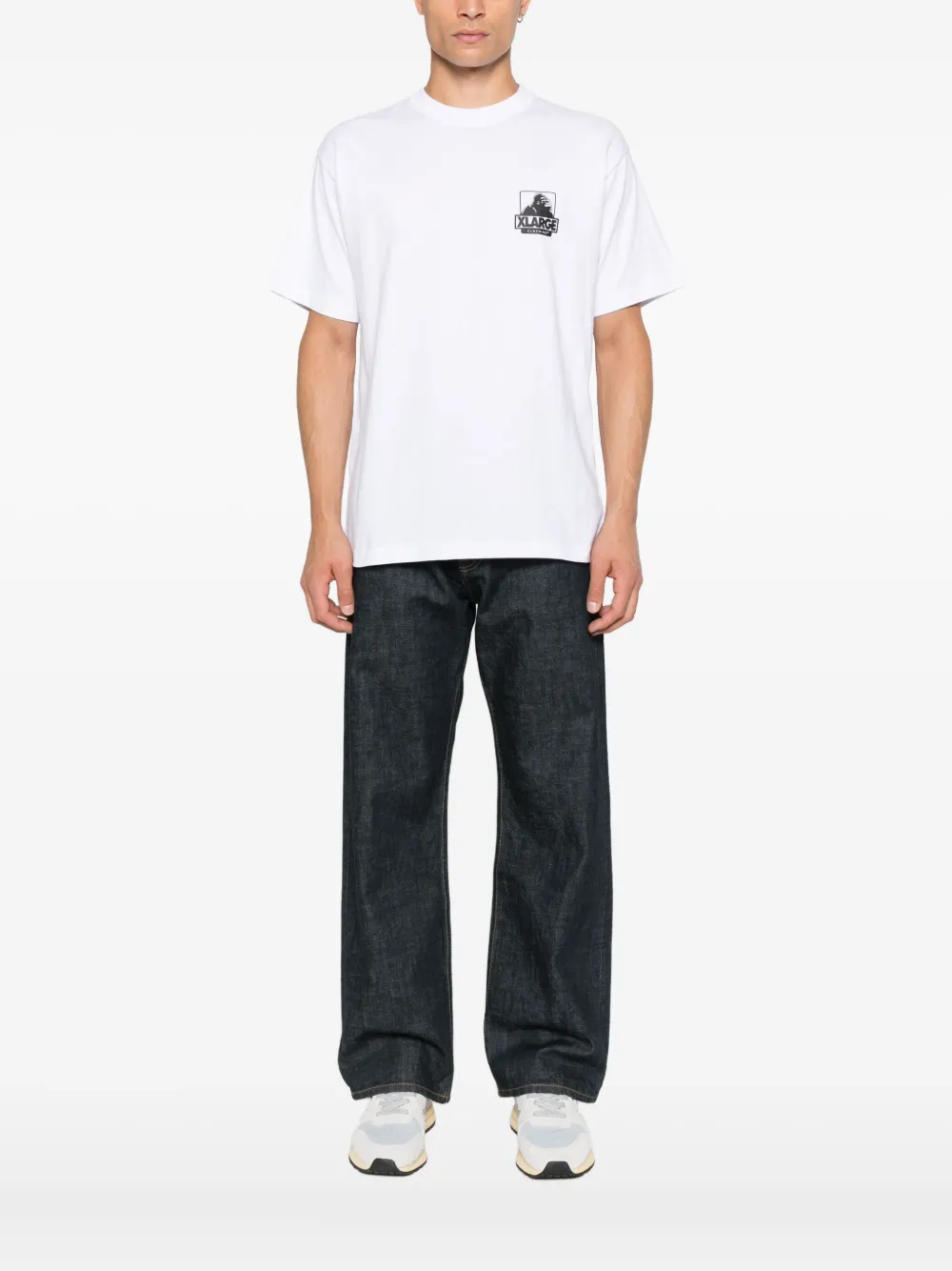 XLarge Katoenen T-shirt Wit