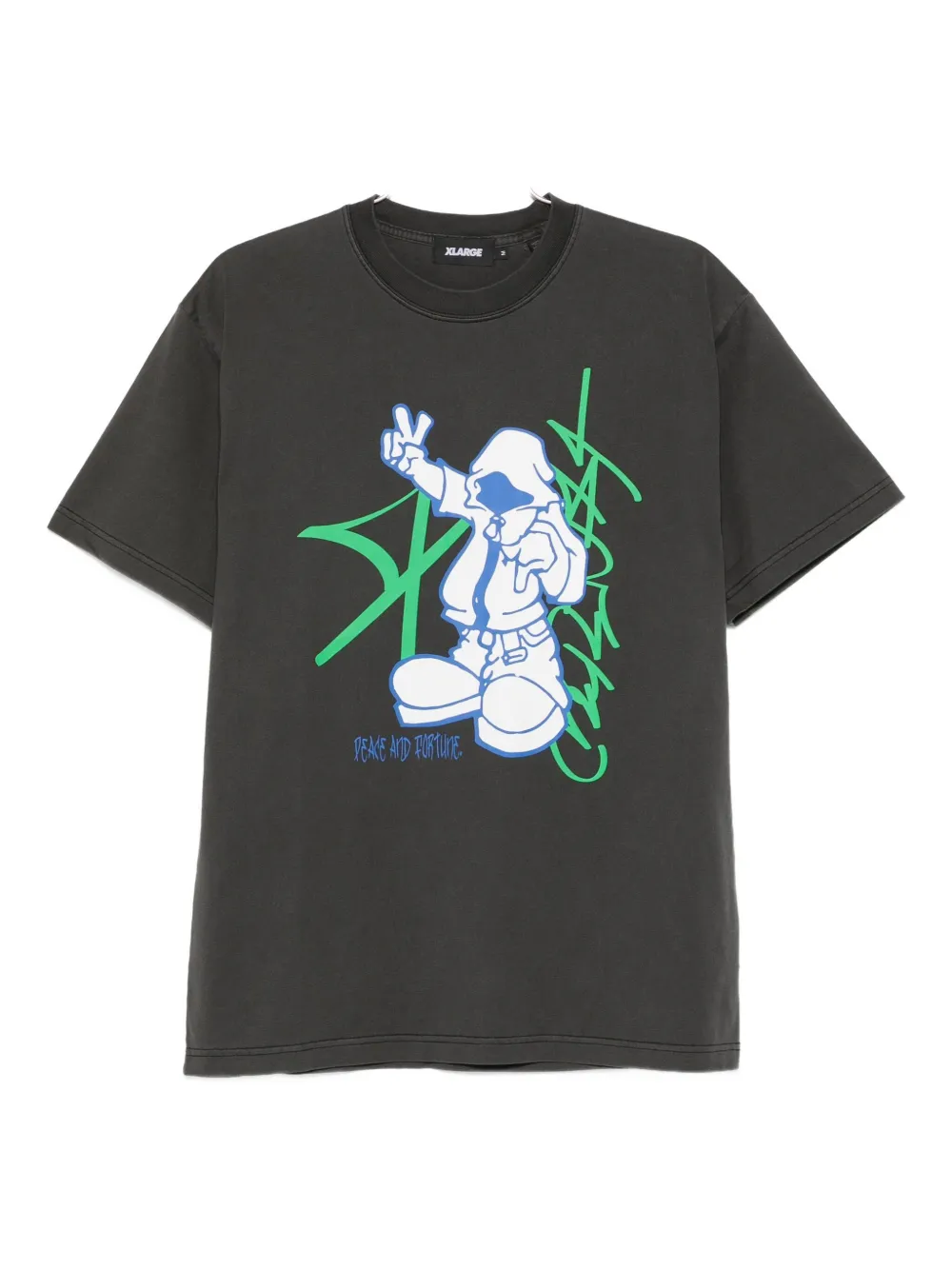 XLarge Peace and Fortune T-shirt - Nero
