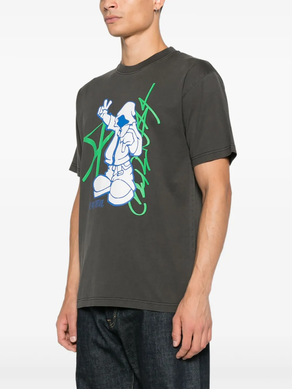 XLarge Peace and Fortune T-shirt Zwart