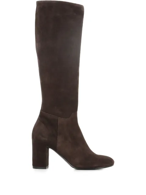 Del Carlo block-heel suede boots