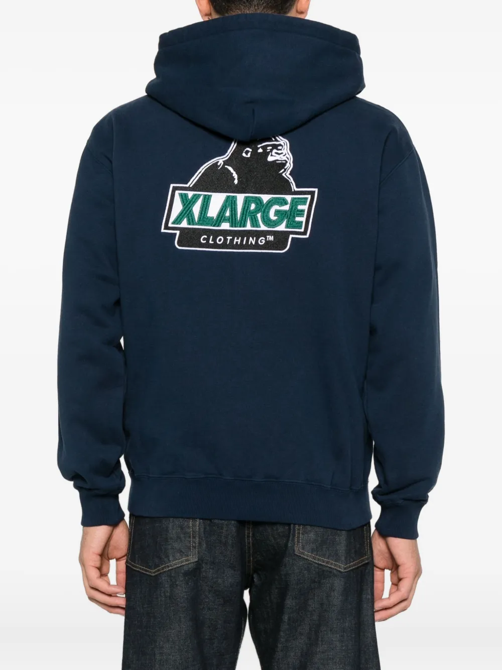 XLarge Slanted OG ジップパーカー | ブルー | FARFETCH JP