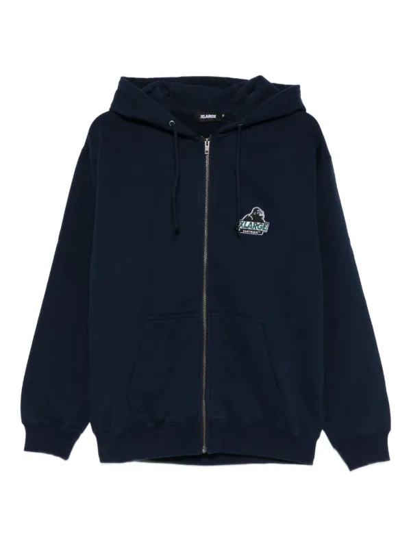XLarge Slanted OG ジップパーカー | ブルー | FARFETCH JP