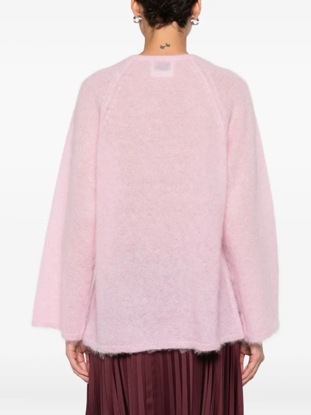 Forte Mohair trui Roze