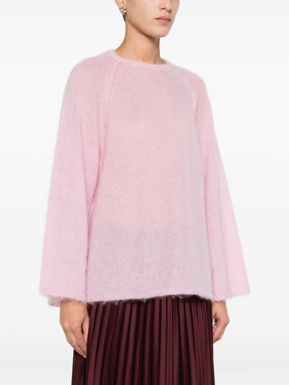 Forte Mohair trui Roze