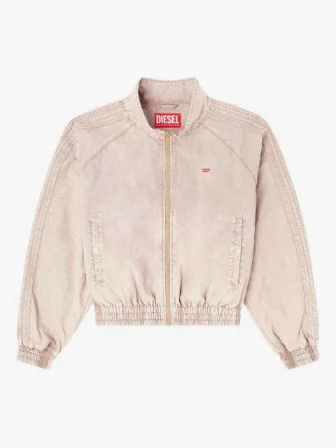 Diesel windbreaker in treated taslan