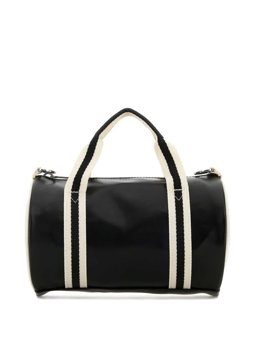 Fred Perry Black Canvas Handbag In Black