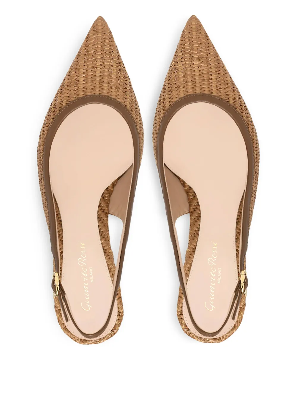 Gianvito Rossi Minorca Pointed Pumps In Multi