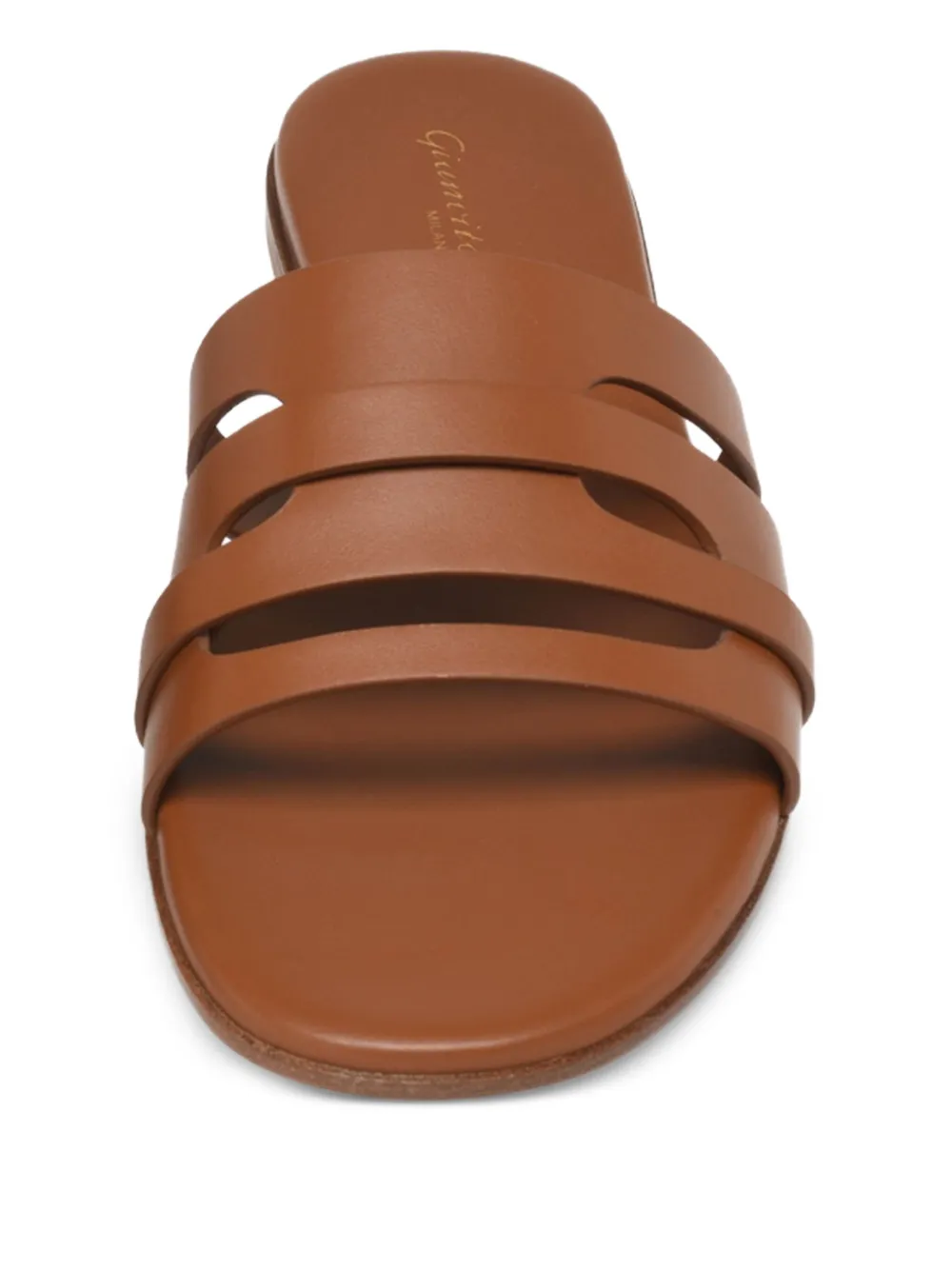 Gianvito Rossi Nora sandalen met bandjes Bruin