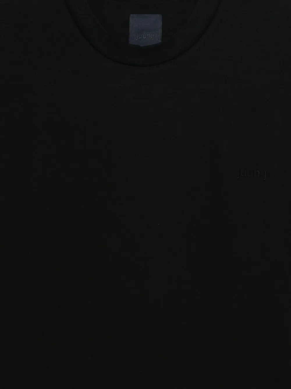 Juun.J T-shirt met logo Zwart