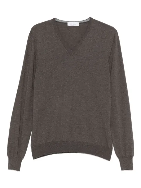 Gran Sasso V-neck wool sweater