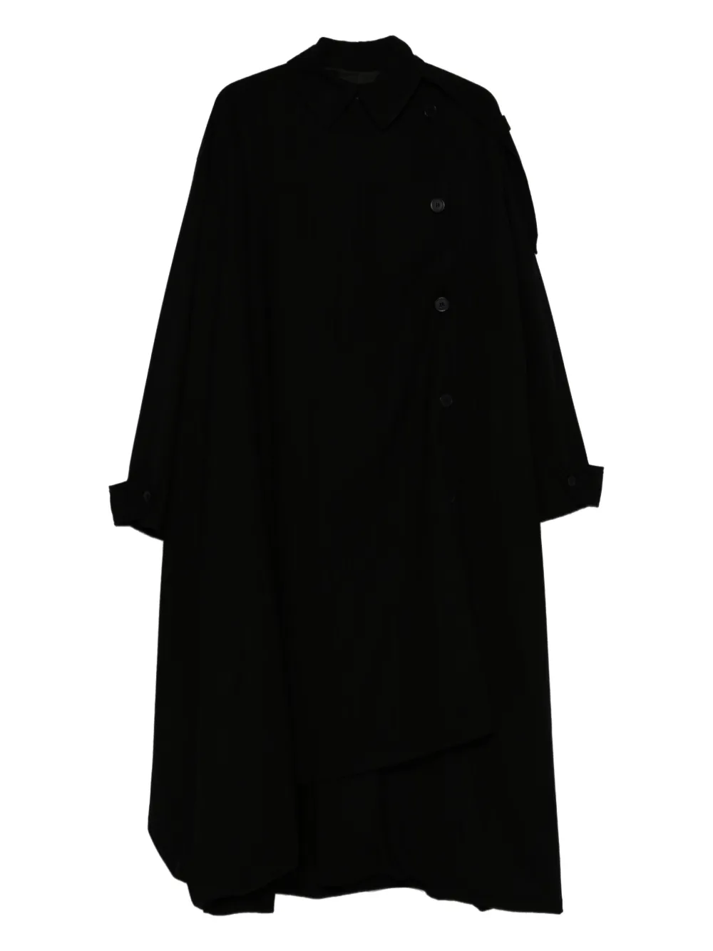 THE NINA STUDIO pinstripe-pattern coat | noir | Image 1