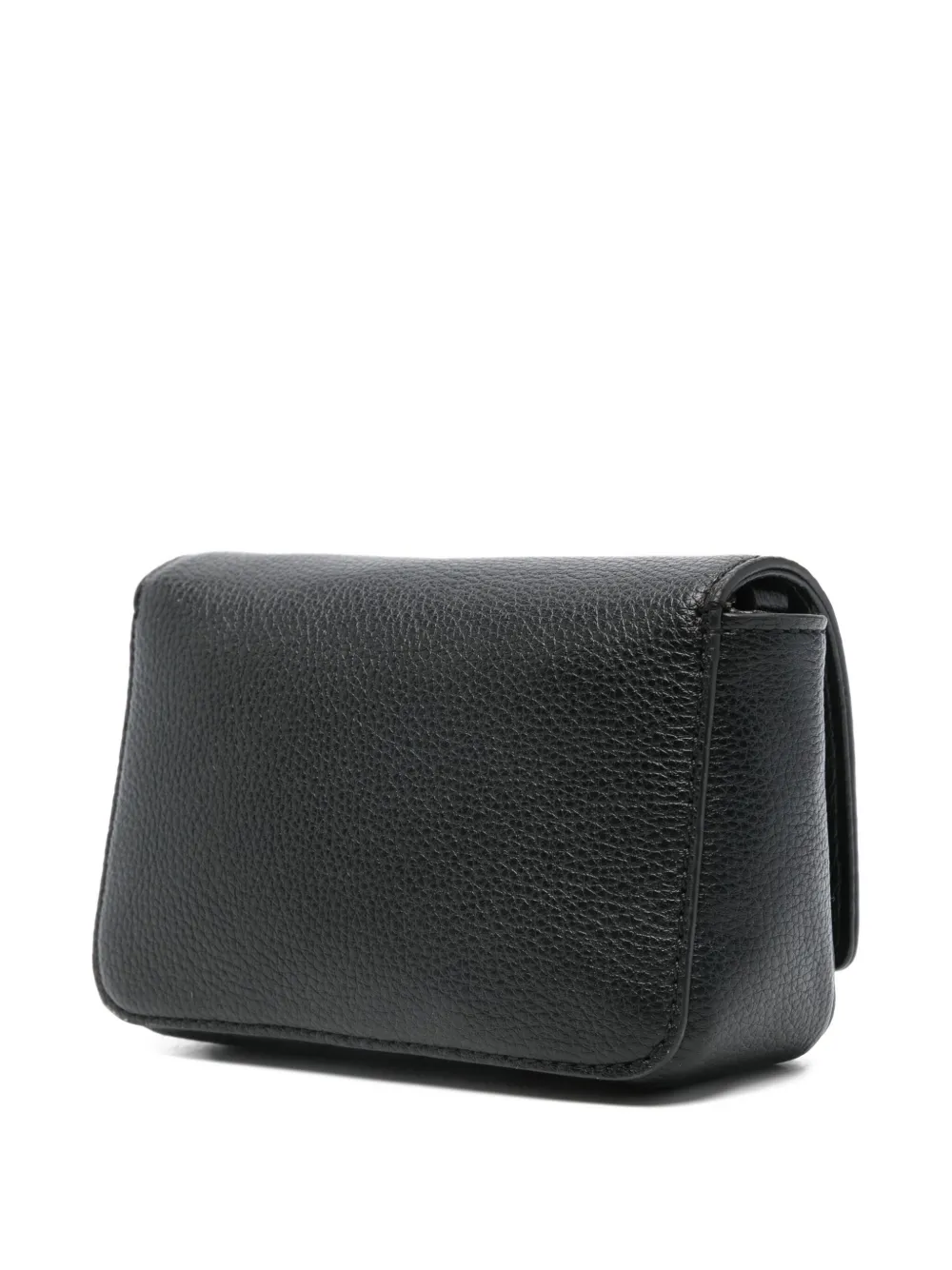 Liu •jo Logo-lettering Crossbody Bag In Black