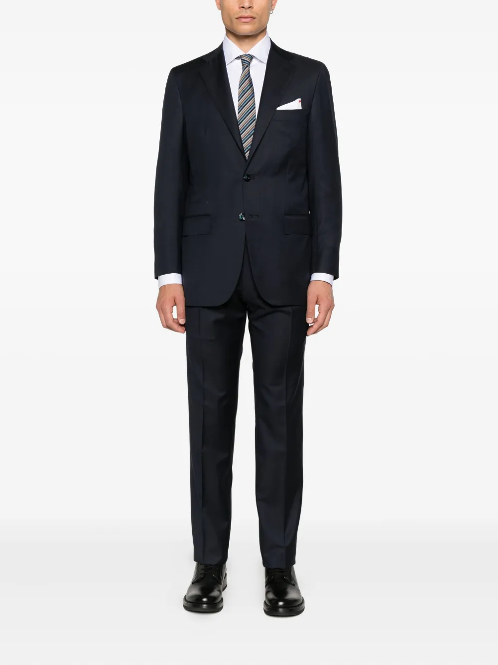 Kiton Button-down overhemd - Wit