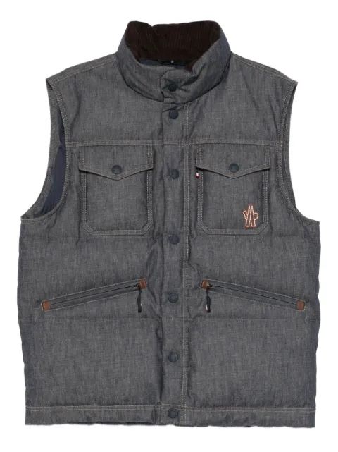 Moncler Grenoble chest-pocket padded gilet