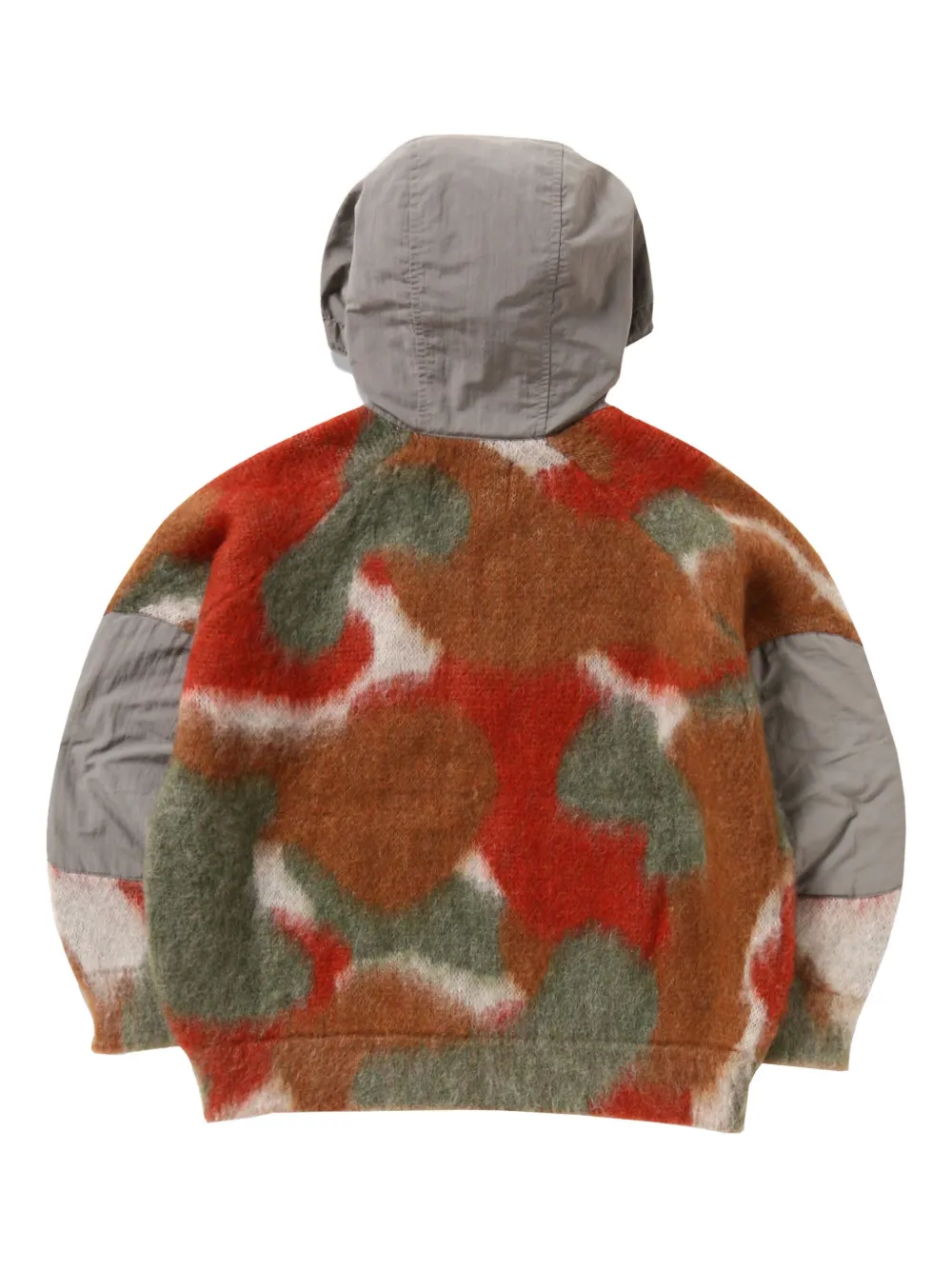 And Wander Hoodie met camouflageprint - Bruin