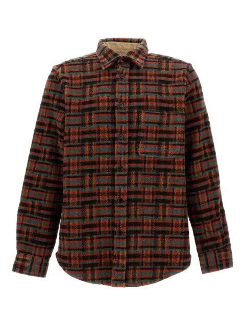 Portuguese Flannel Stringer patch-pocket flannel shirt