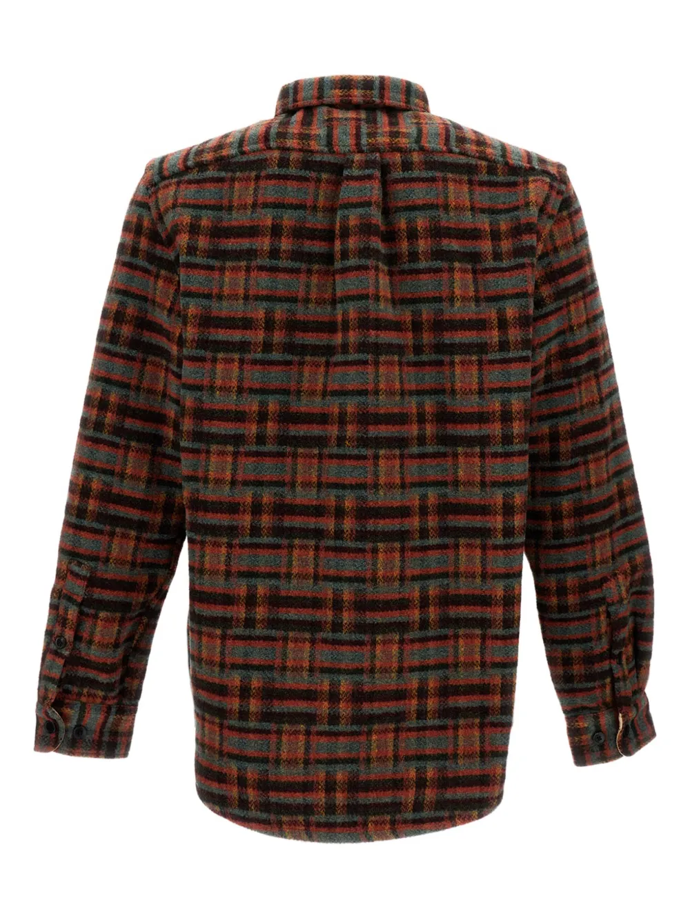 Portuguese Flannel Stringer patch-pocket flannel shirt - Bruin