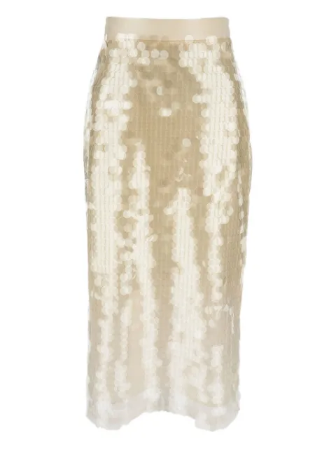Lorena Antoniazzi sequin-embellished midi skirt