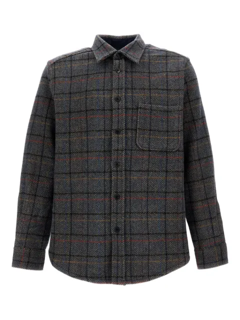 Portuguese Flannel Type patch-pocket flannel shirt