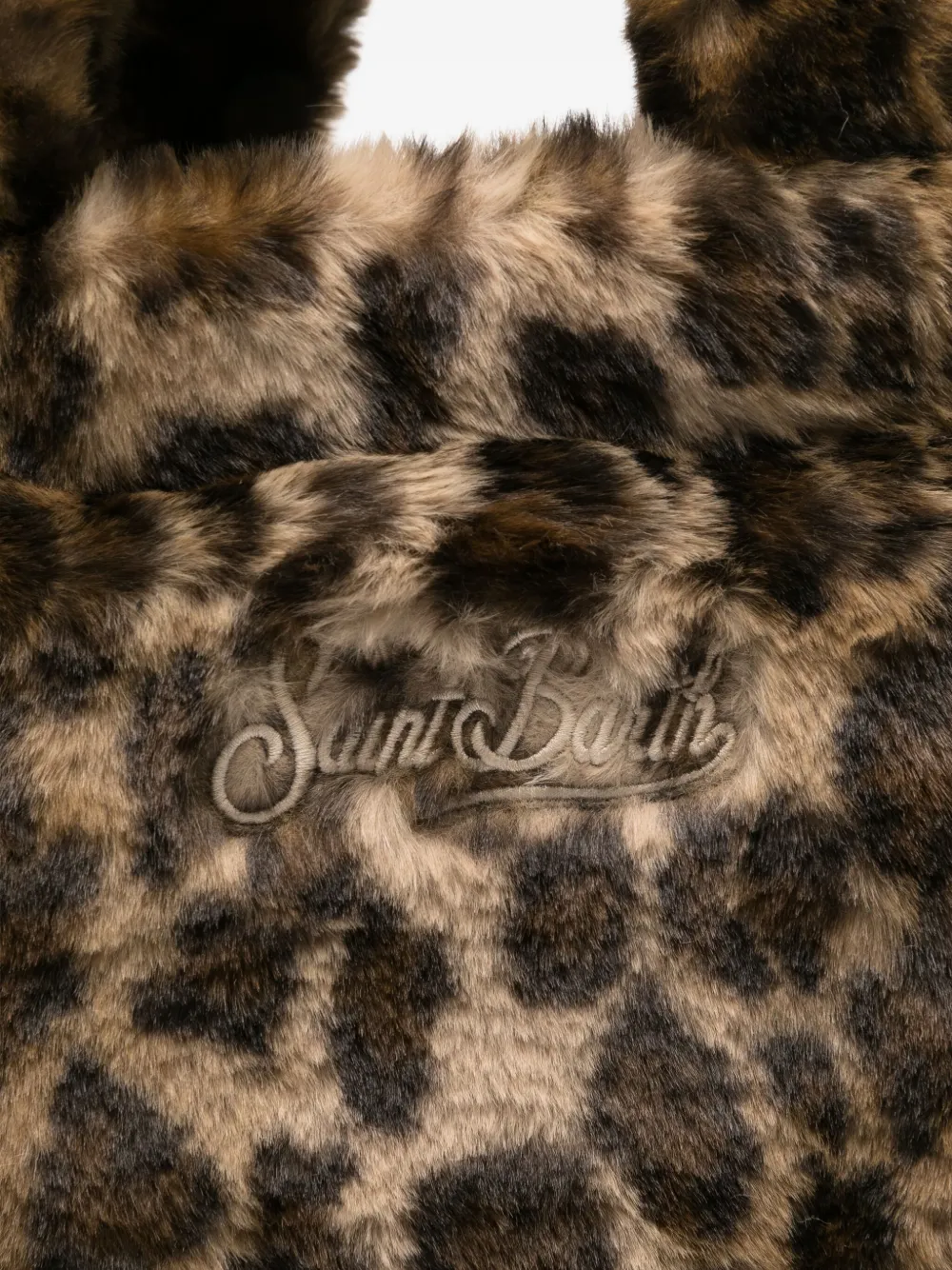 Mc2 Saint Barth Colette Leopard-print Tote Bag In Multi