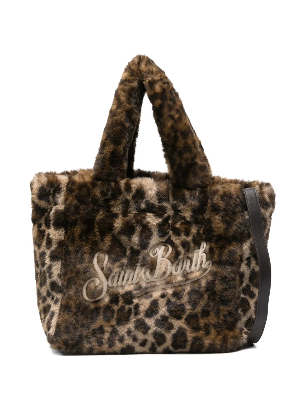 MC2 Saint Barth Colette leopard-print tote bag | Brown | Image 1