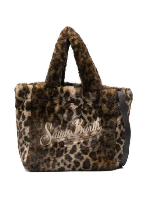 MC2 Saint Barth Colette leopard-print tote bag