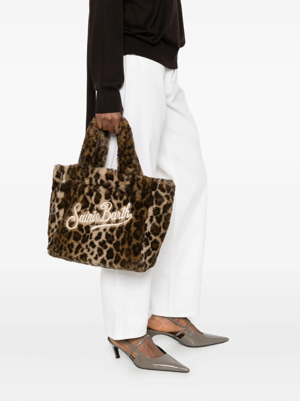 MC2 Saint Barth Colette leopard-print tote bag | Image 2