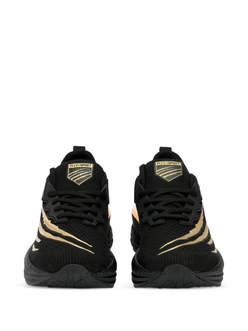 Plein Sport Tiger Scratch Iron Tiger sneakers Zwart