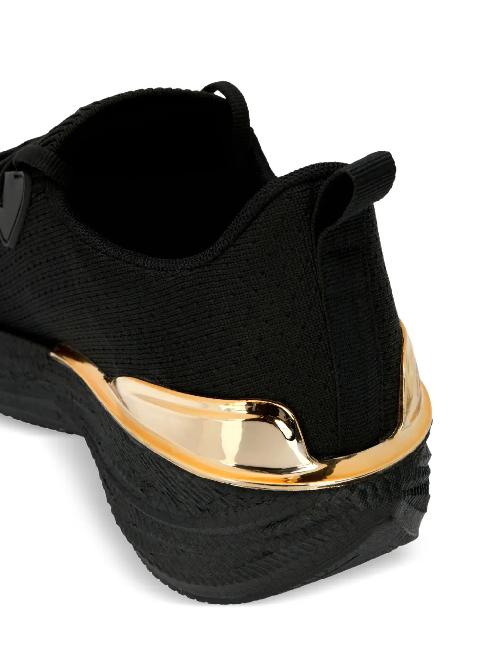 Plein Sport Tiger Scratch Iron Tiger sneakers Zwart