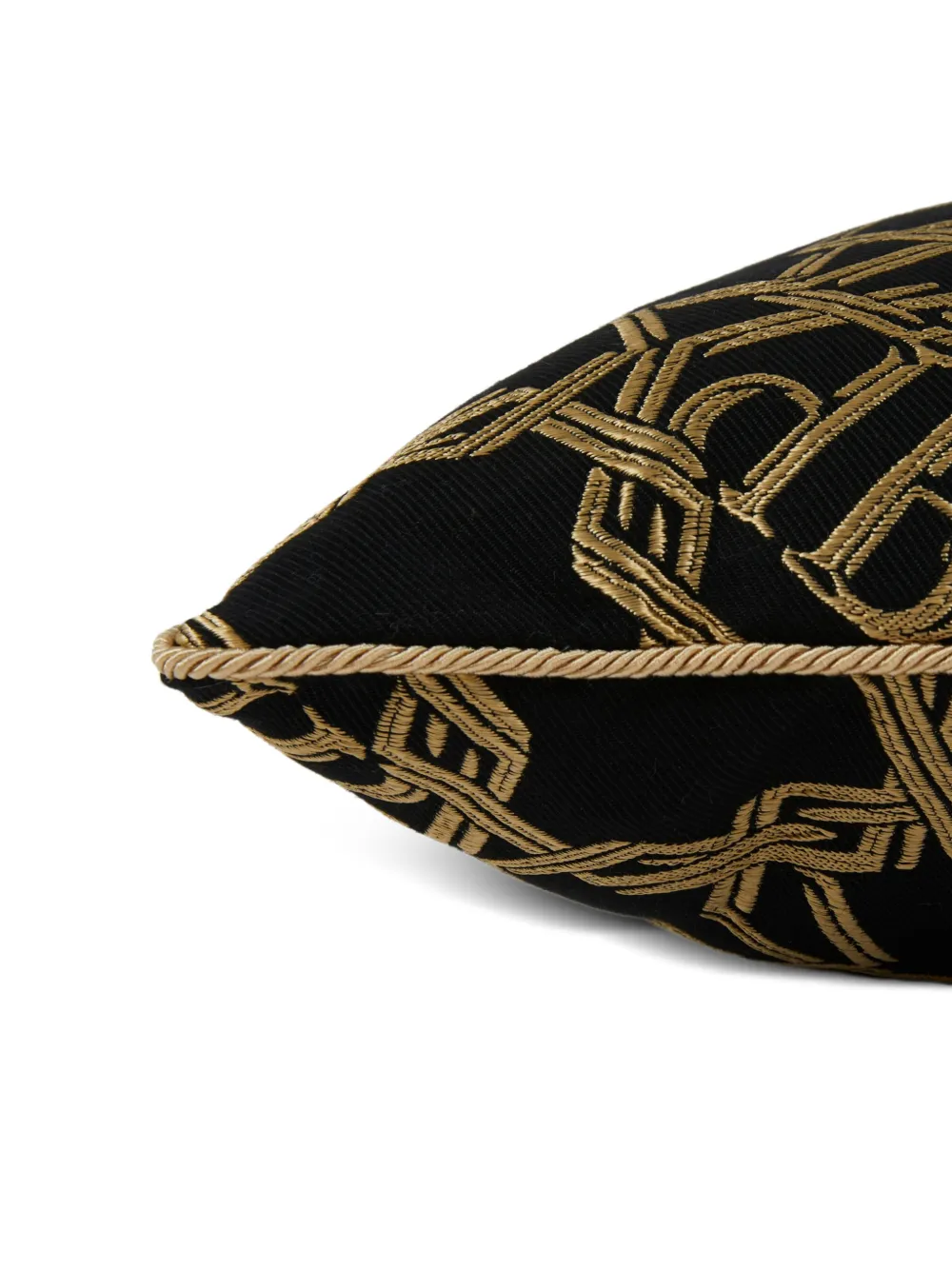 Philipp Plein Logo Chains Cushion - Black 