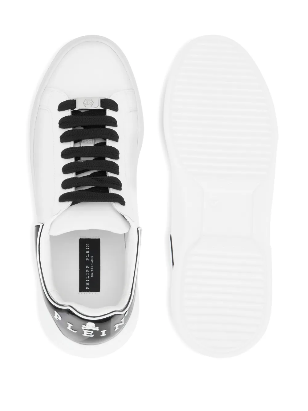 Philipp Plein big bang runner trainers Wit