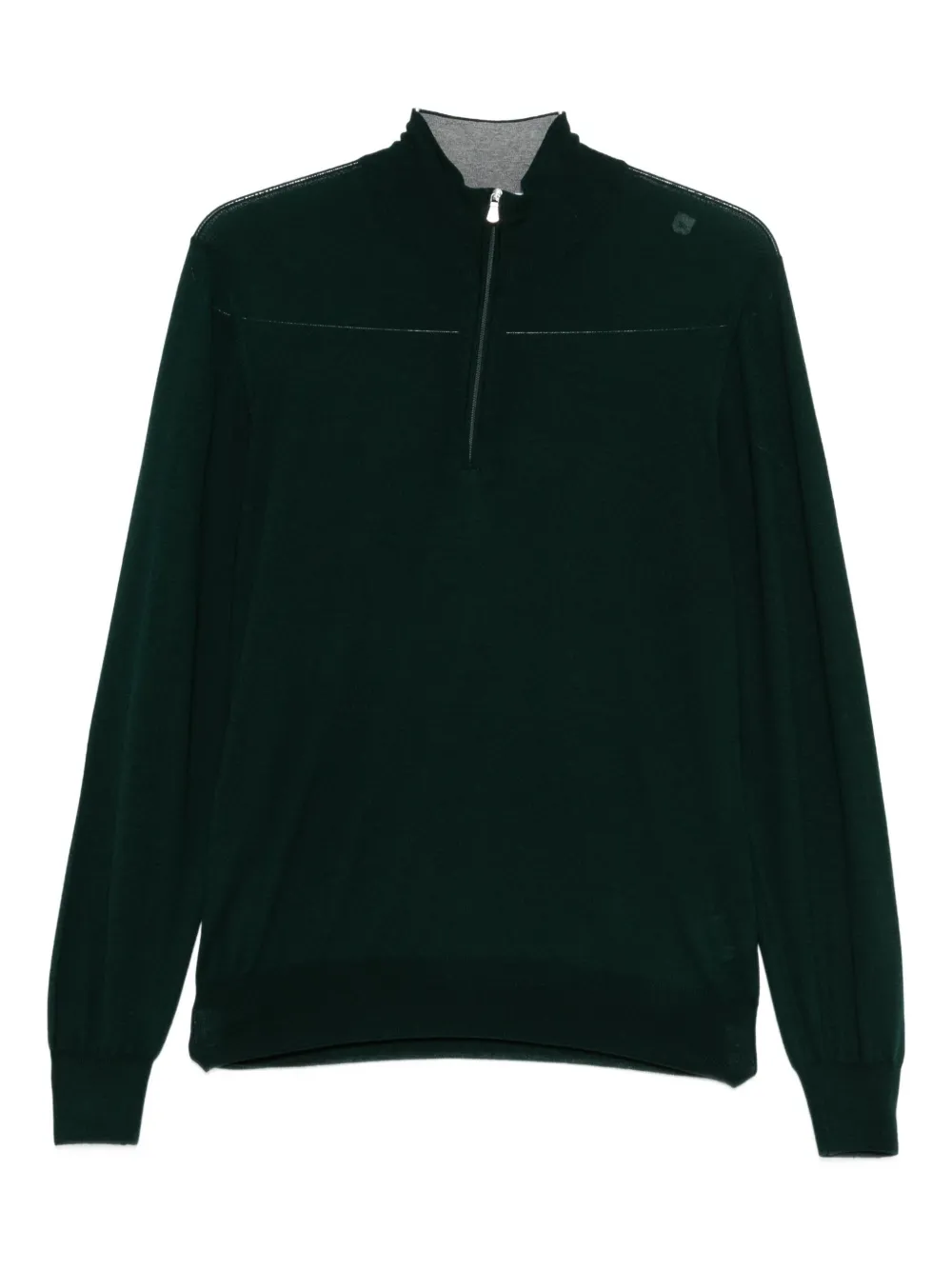 Gran Sasso suéter con cierre | verde | Image 1