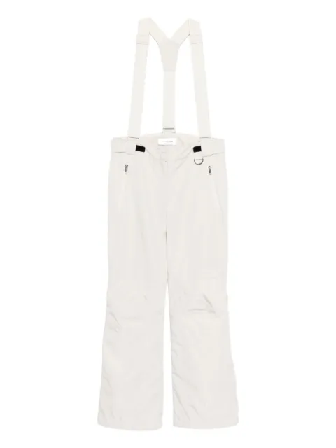 Yves Salomon pantalones para nieve con tirantes