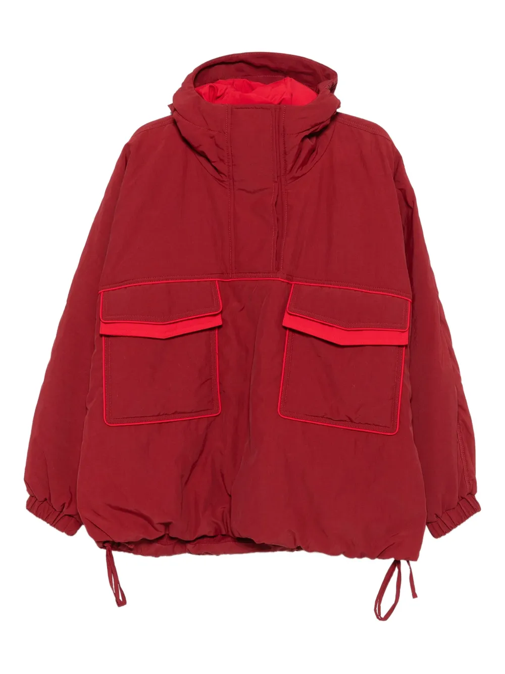 MARBELL Zoe parka coat - Rosso
