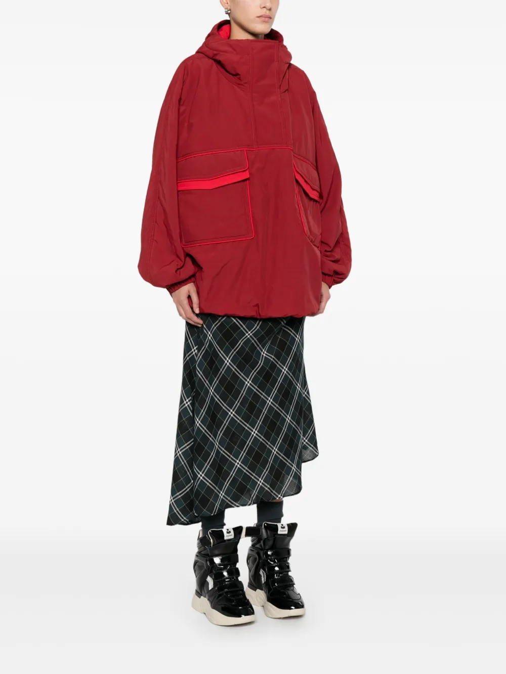 MARBELL Zoe parka Rood