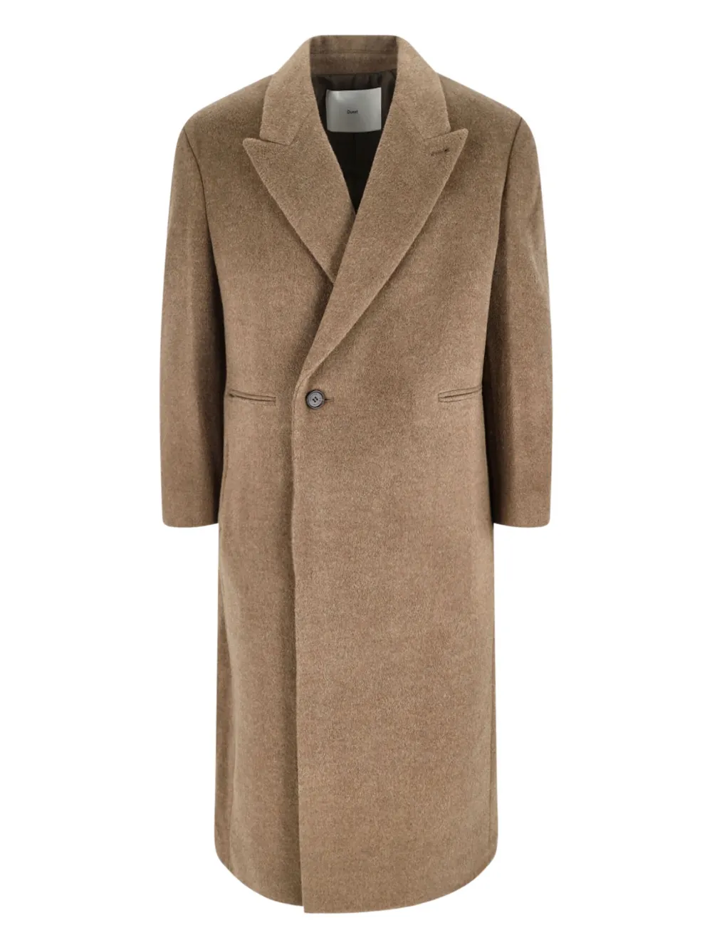 DUNST button single-breasted coat | marrón | Image 1