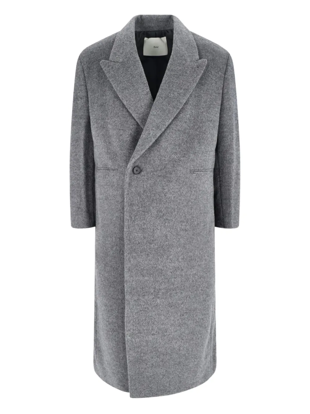 DUNST button single-breasted coat | Grey | Image 1