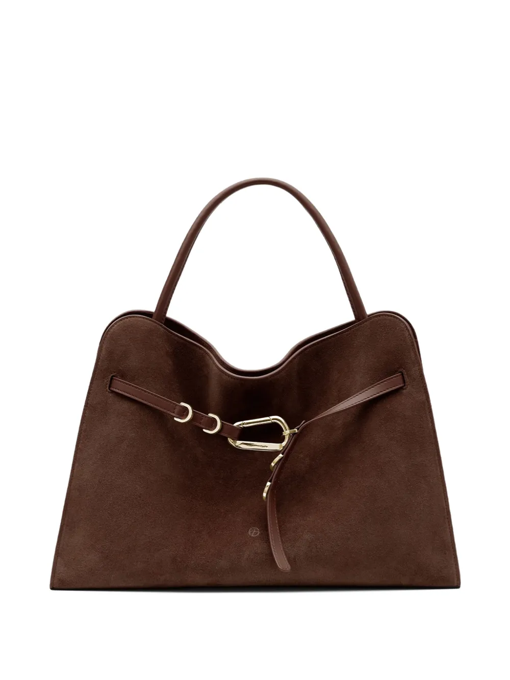 FRANCESCO BIASIA leather shoulder bag - Bruin