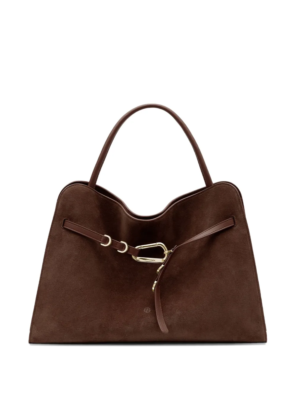 FRANCESCO BIASIA leather shoulder bag - Marrone