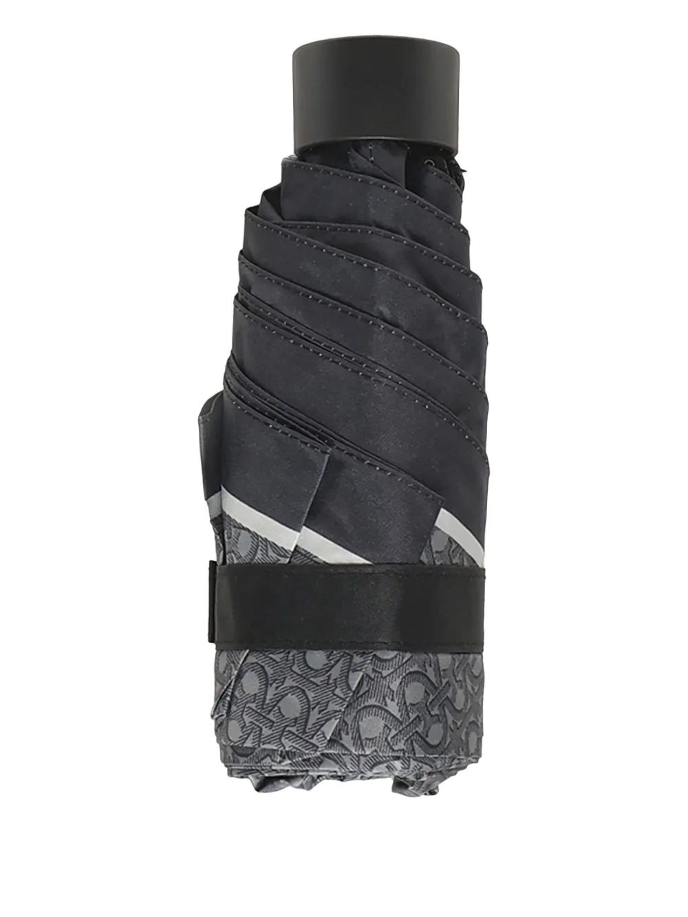 Coccinelle Smart to go monogram-pattern umbrella | Grey | Image 1