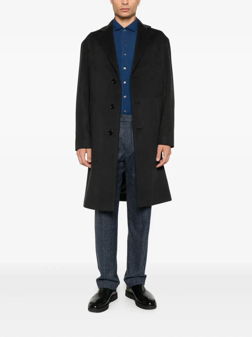 Gran Sasso Overhemd met lange mouwen - Blauw
