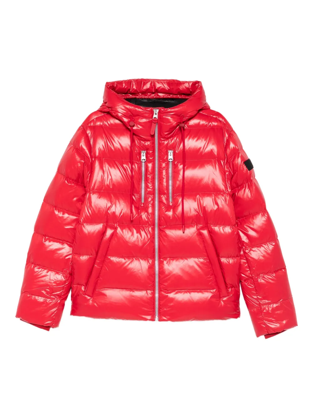 Mackage Victor-R zip hooded jacket | Red | Image 1