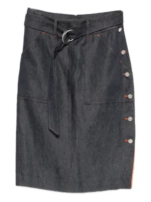 Junya Watanabe デニムスカート | ブルー | FARFETCH JP