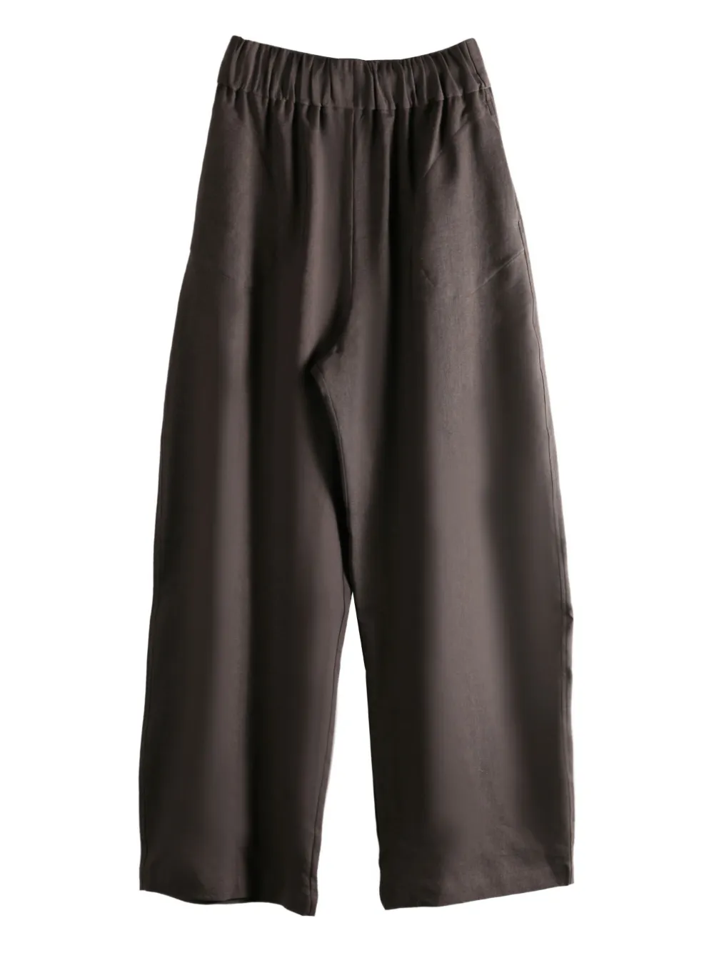 Cortana Elasticated-waistband Trousers In Brown
