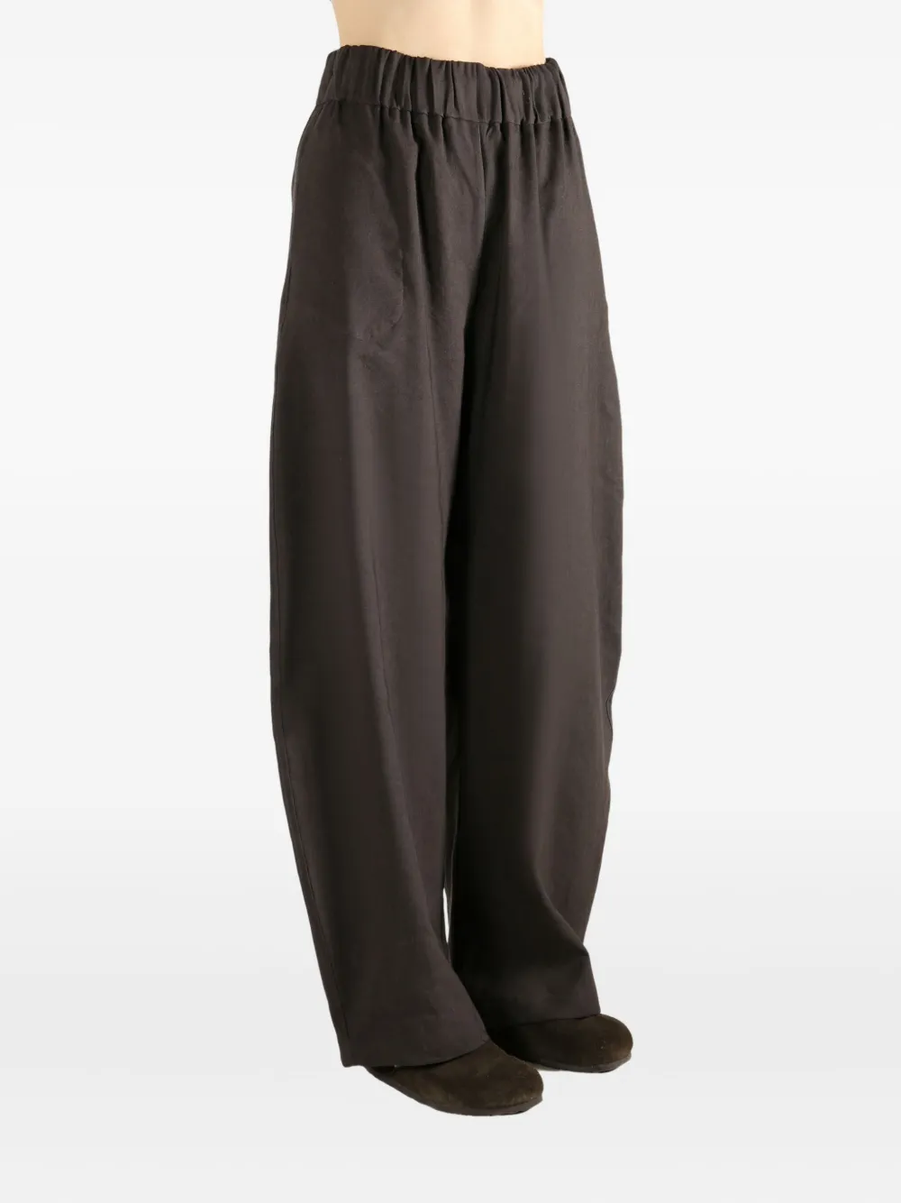 Cortana elasticated-waistband trousers - Bruin